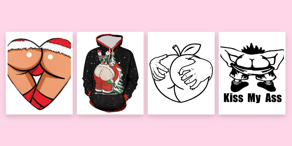 Cadeaux fesses